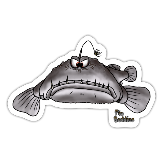 Seewolf - Sticker - Mattweiß