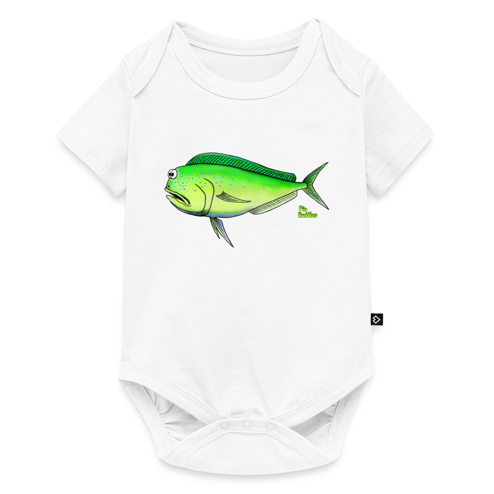 Mahi Mahi - Baby Bio-Kurzarm-Body - Weiß