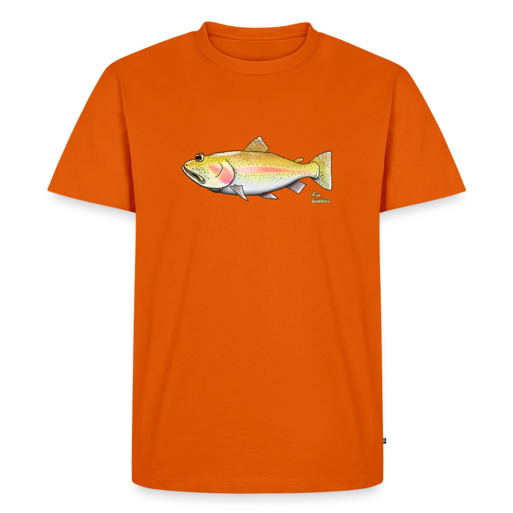 Goldforelle - Männer Premium Bio T-Shirt - Orange 