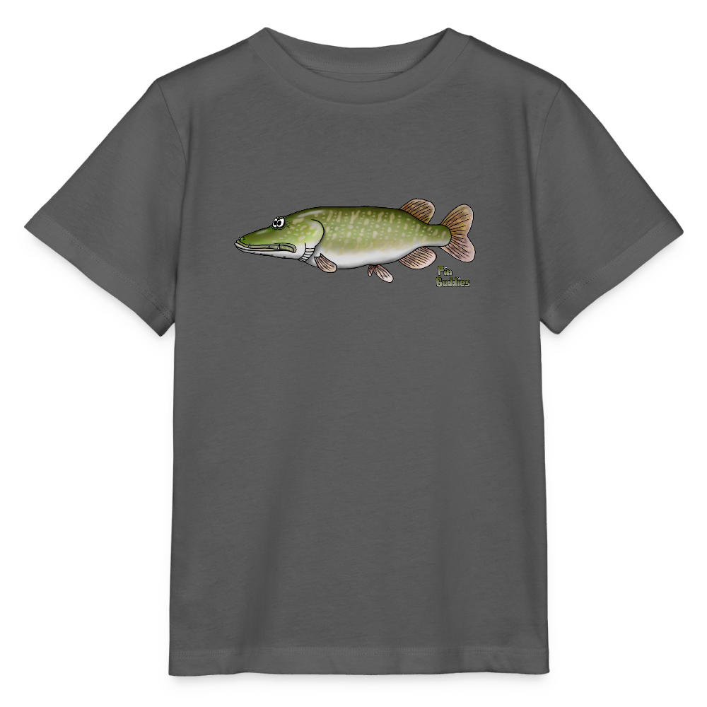 Hecht - Kinder Premium Bio T-Shirt - Anthrazit