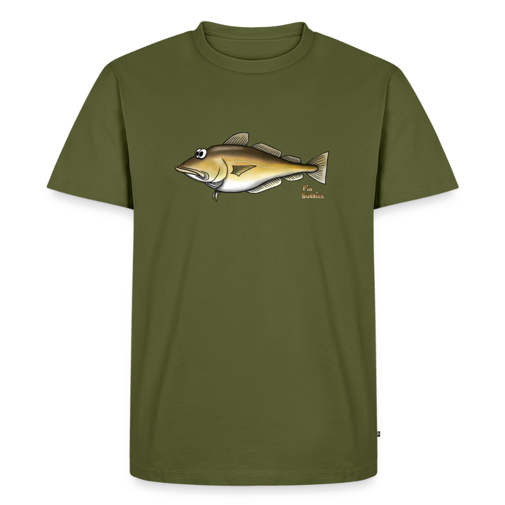 Pollack - Männer Premium Bio T-Shirt - Khaki