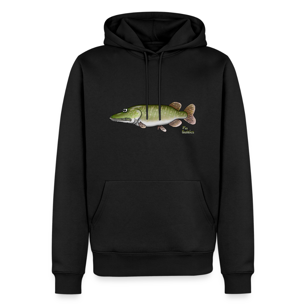 Hecht - Männer Hoodie - Schwarz