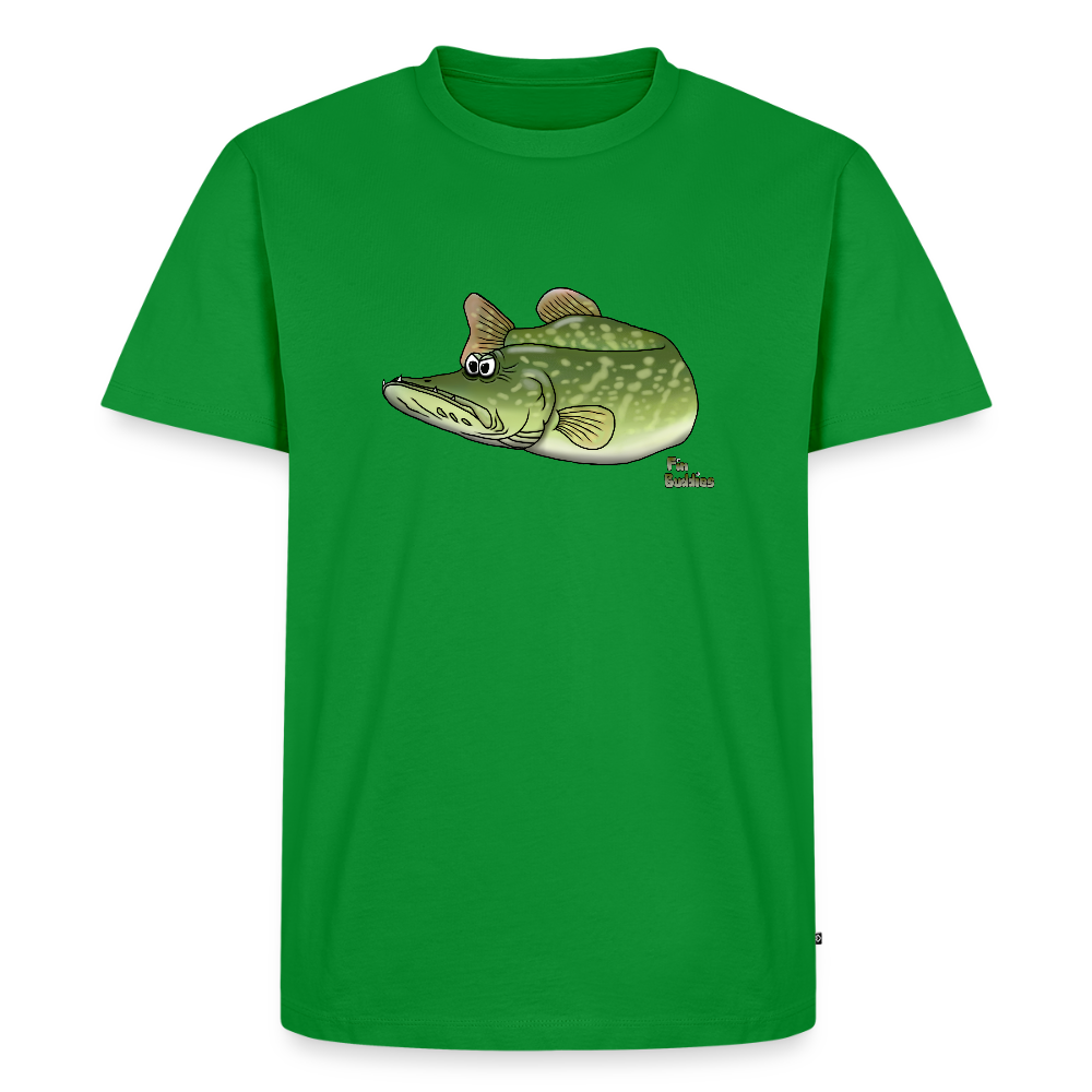 Grimmer Hecht - Männer Premium Bio T-Shirt - Grün