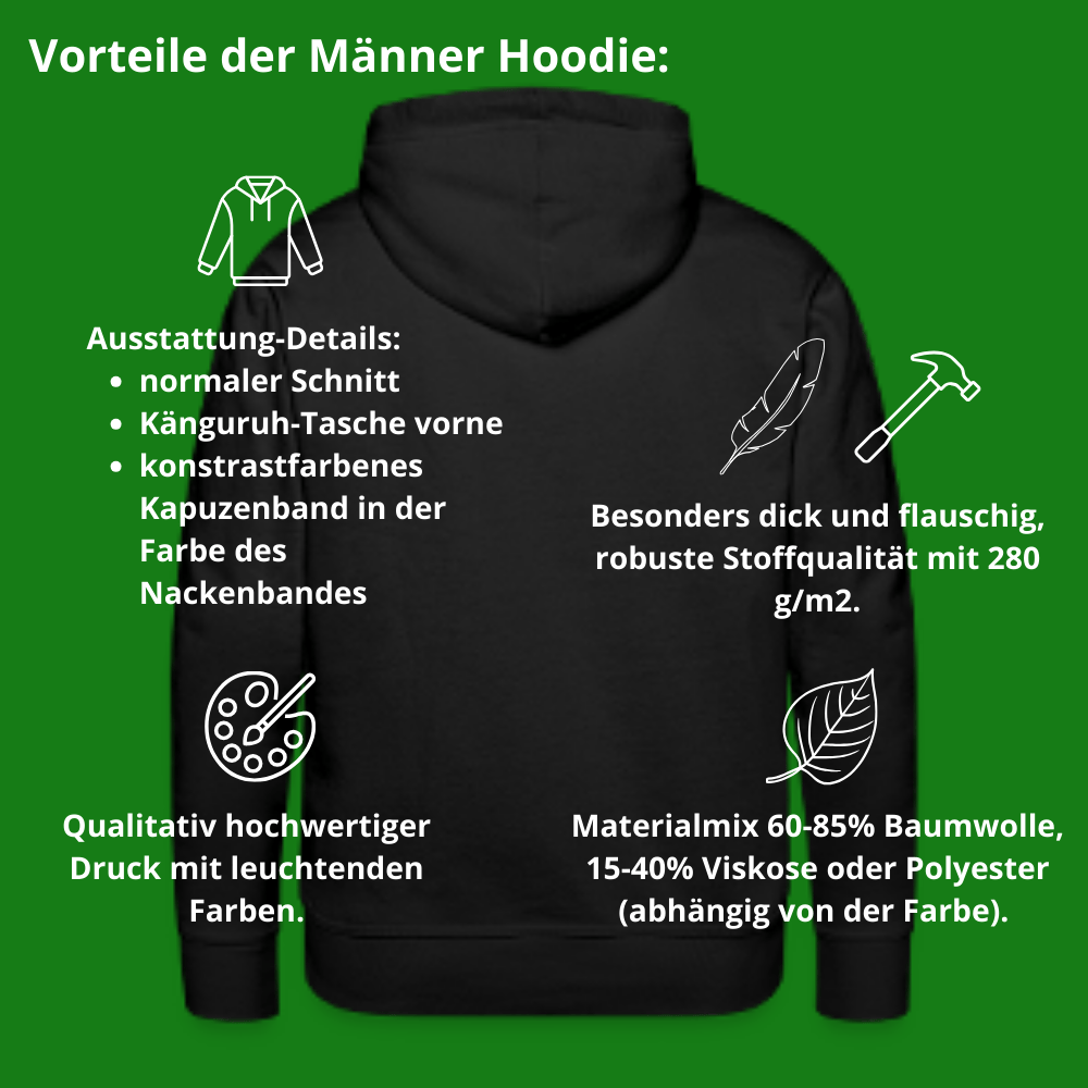 Vorteile Männer Hoodie