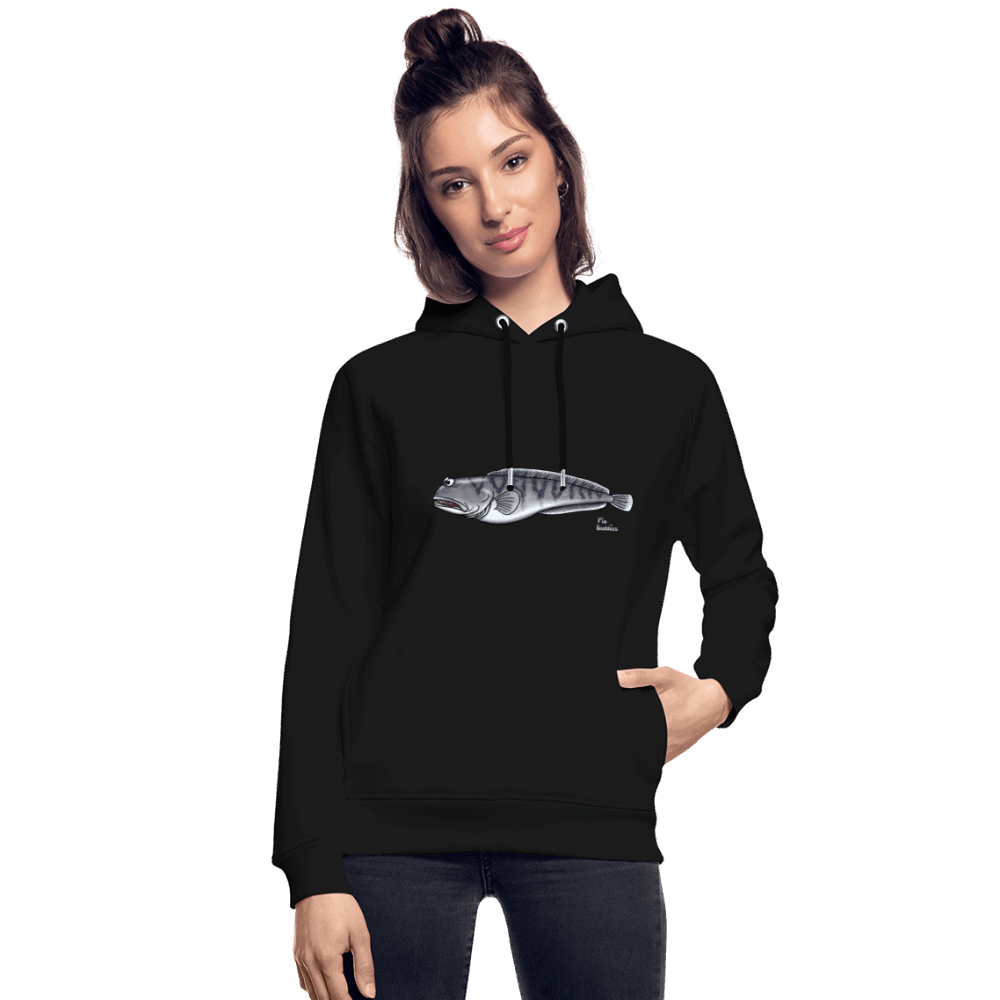 Seewolf - Unisex Bio-Hoodie - Schwarz