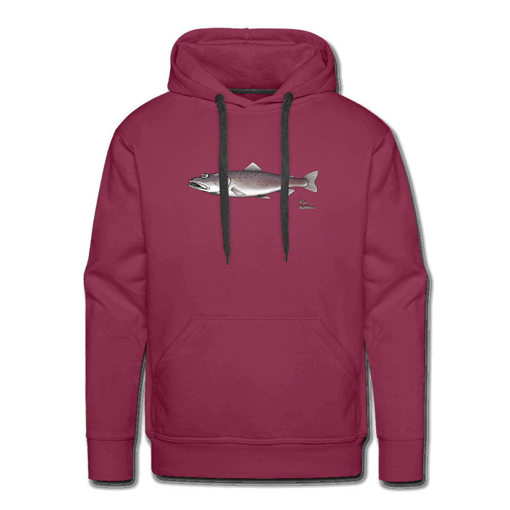 Huchen - Männer Hoodie - Bordeaux