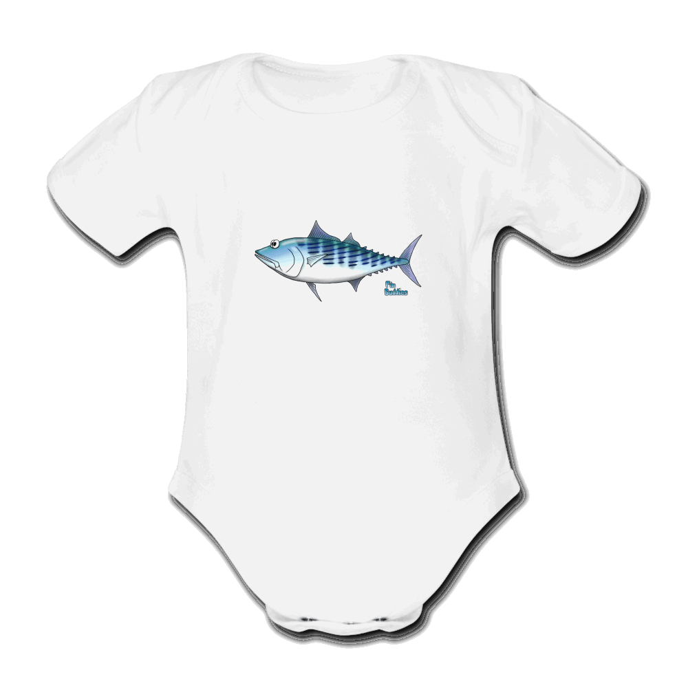 Bonito - Baby Bio-Kurzarm-Body - Weiß