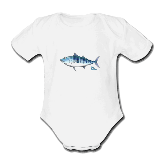 Bonito - Baby Bio-Kurzarm-Body - Weiß