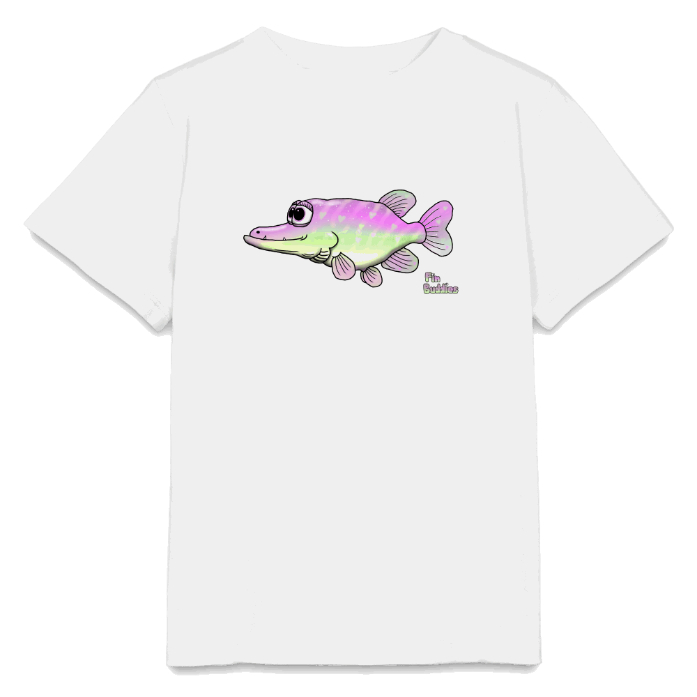 Girlie Pike - Kinder Bio-T-Shirt - Weiß