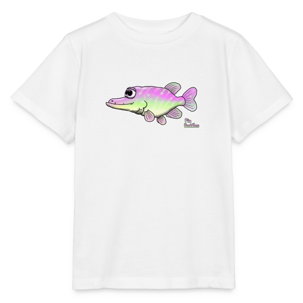 Girlie Pike - Kinder Bio-T-Shirt - Weiß