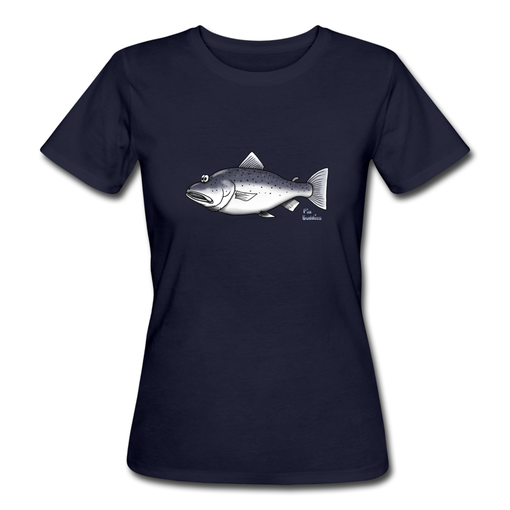 Meerforelle - Frauen Bio-T-Shirt - Navy
