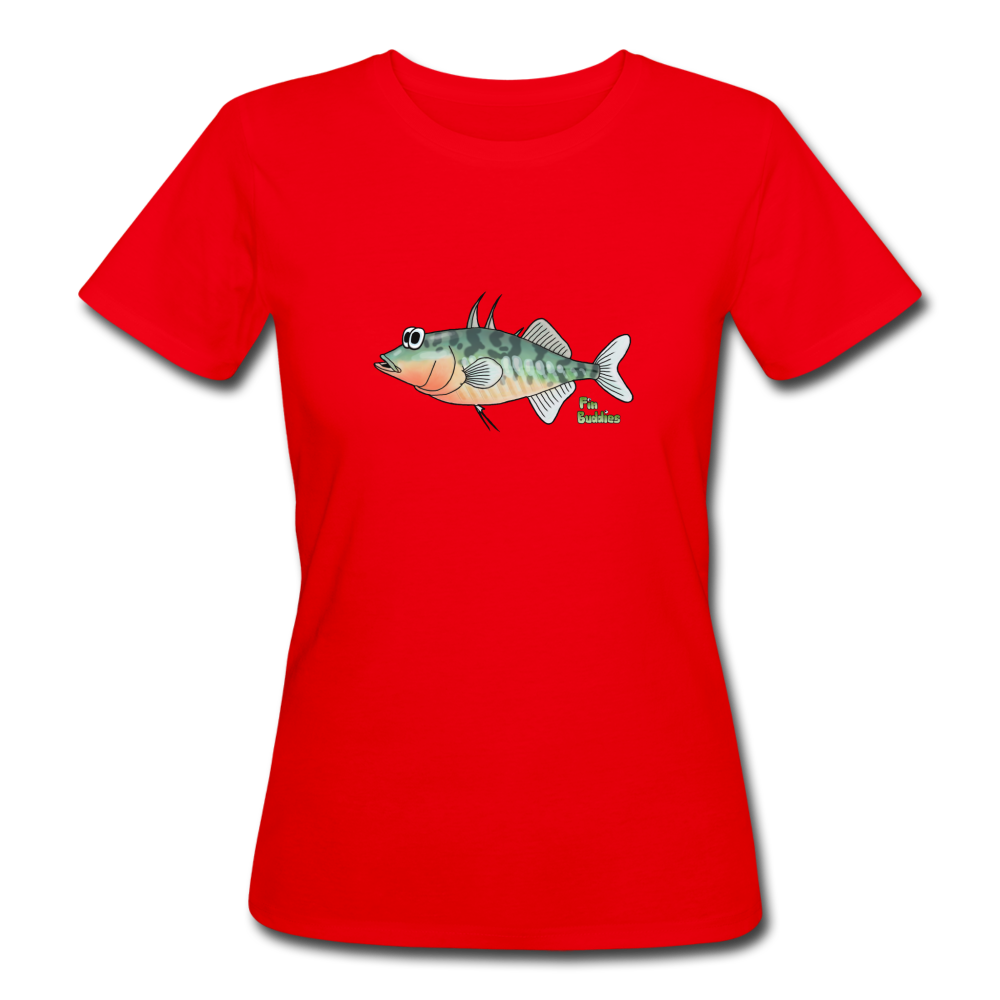 Stichling - Frauen Bio T-Shirt - Rot