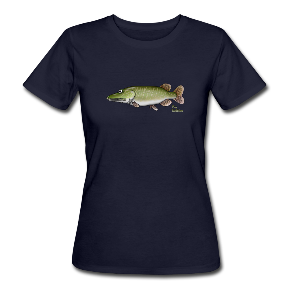 Hecht - Frauen Bio T-Shirt - Navy