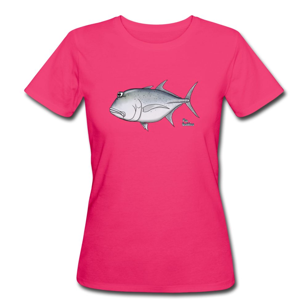 Giant Trevally (GT) - Frauen Bio-T-Shirt - Neon Pink