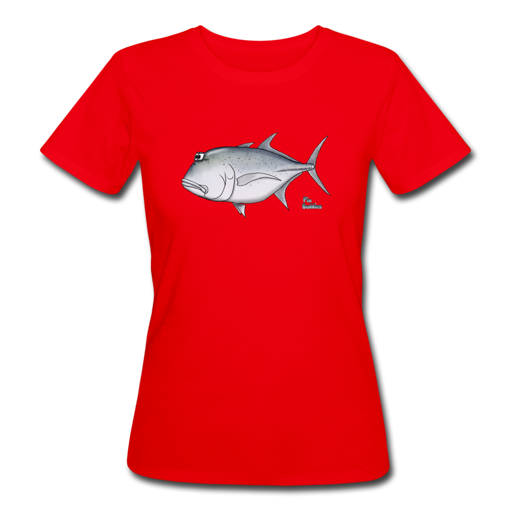 Giant Trevally (GT) - Frauen Bio-T-Shirt - Rot