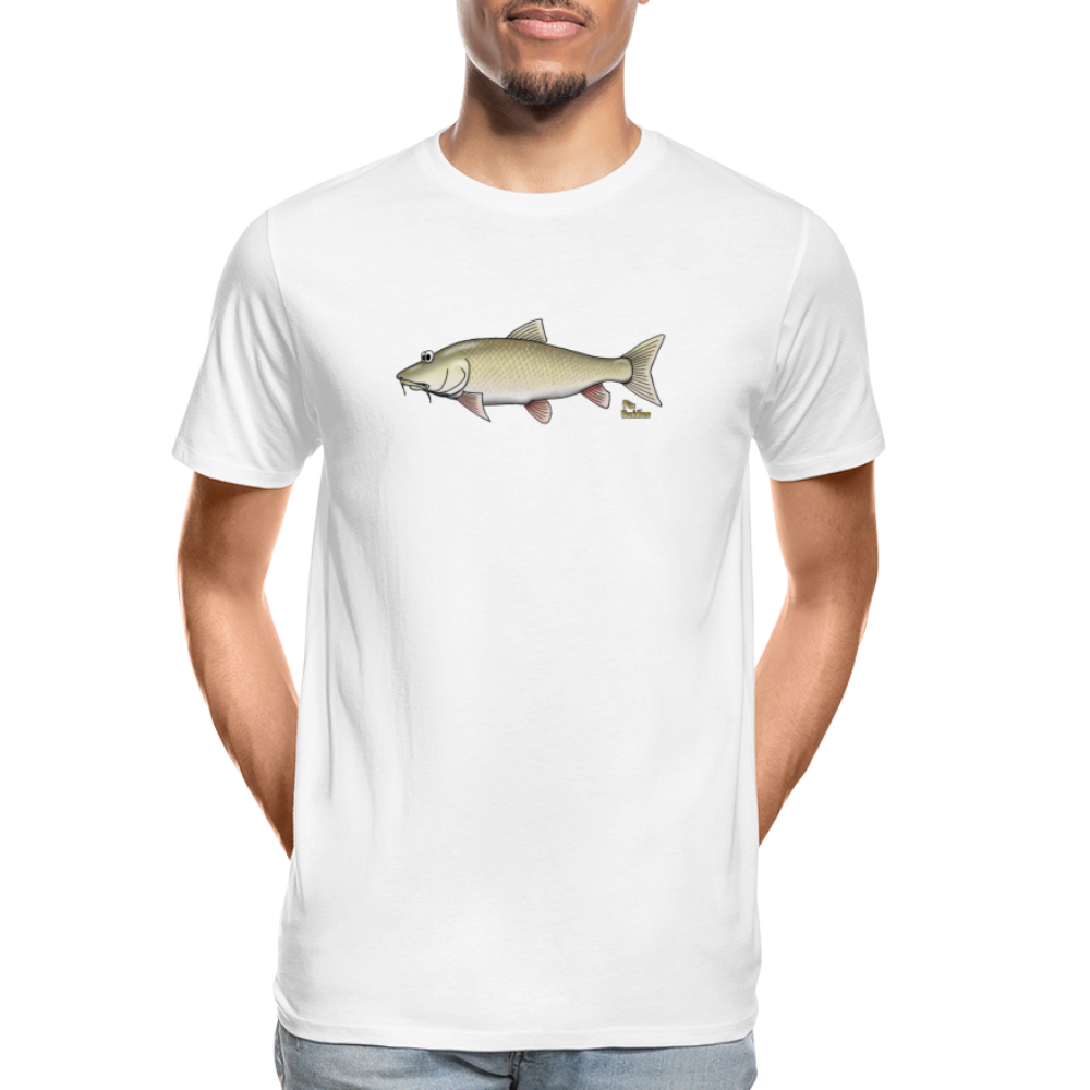 Barbe - Männer Premium Bio T-Shirt - Weiß