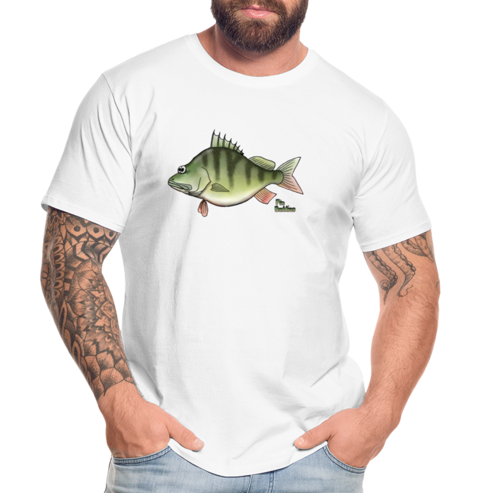 Barsch - Männer Premium Bio T-Shirt - Weiß