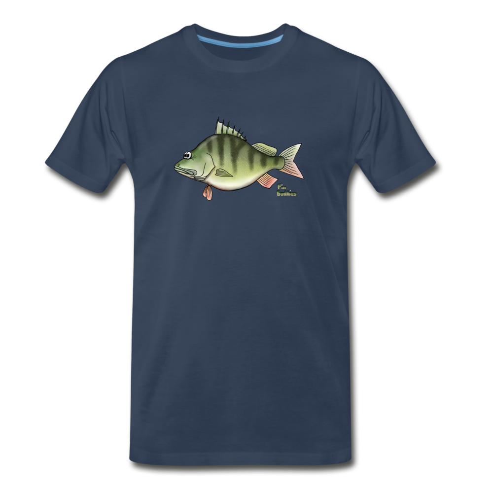 Barsch - Männer Premium Bio T-Shirt - Navy