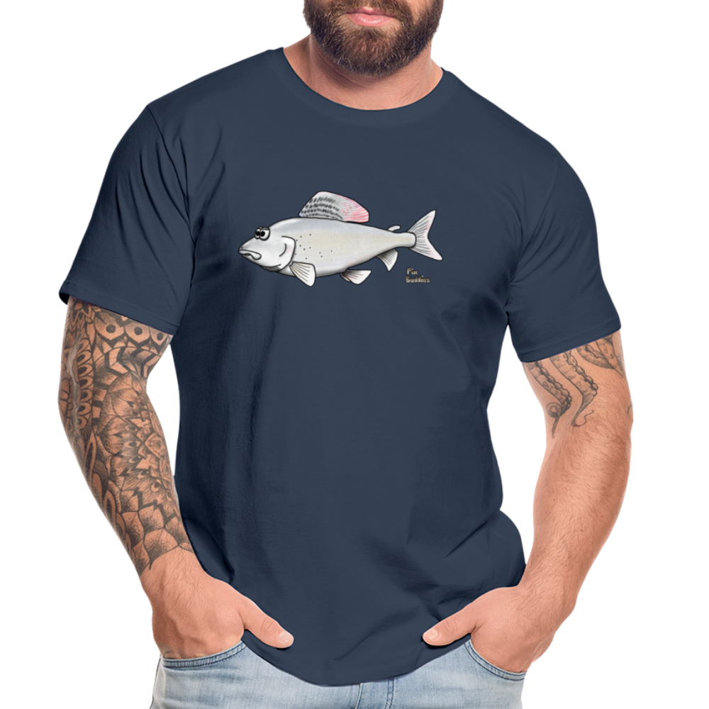 Äsche - Männer Premium Bio T-Shirt - Navy