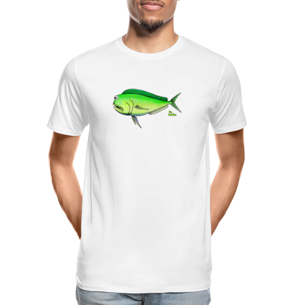 Mahi Mahi - Männer Premium Bio T-Shirt - Weiß