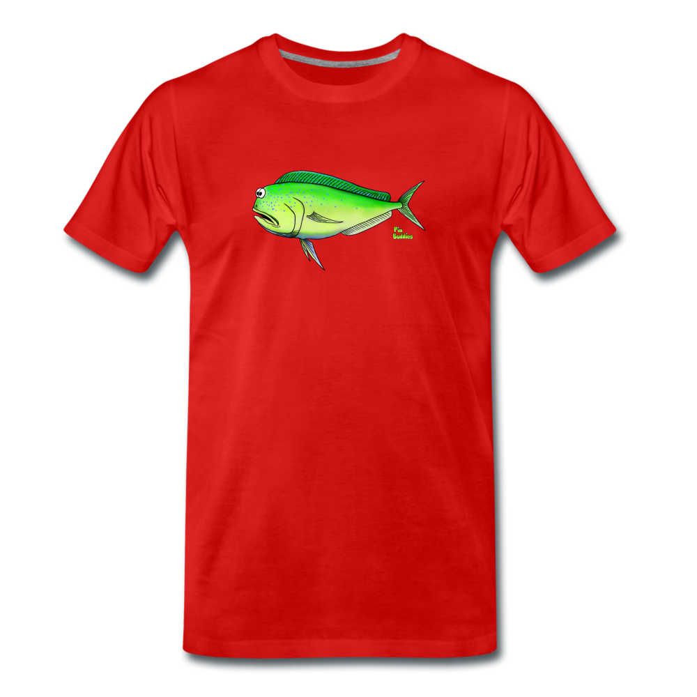Mahi Mahi - Männer Premium Bio T-Shirt - Rot