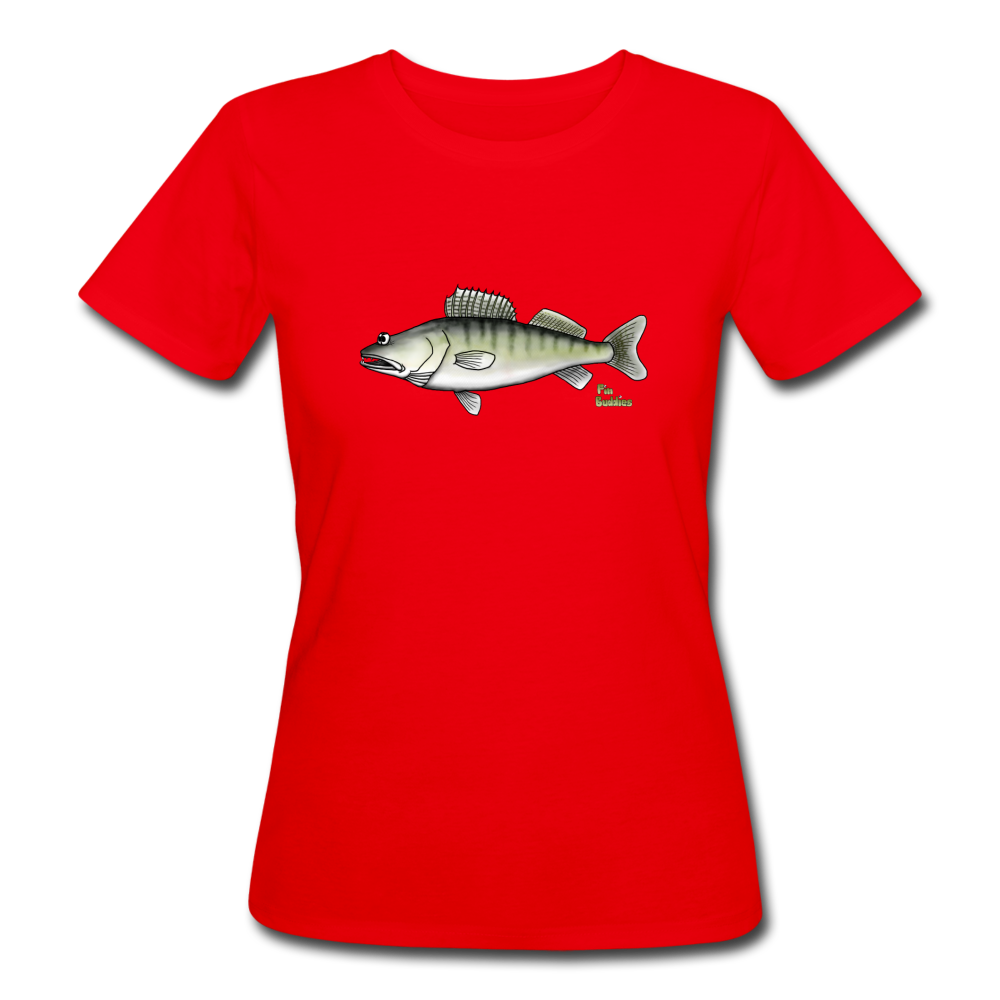 Zander - Frauen Bio T-Shirt - Rot