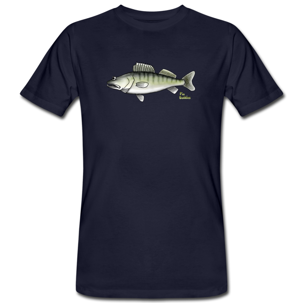 Zander - Männer Bio T-Shirt - Navy