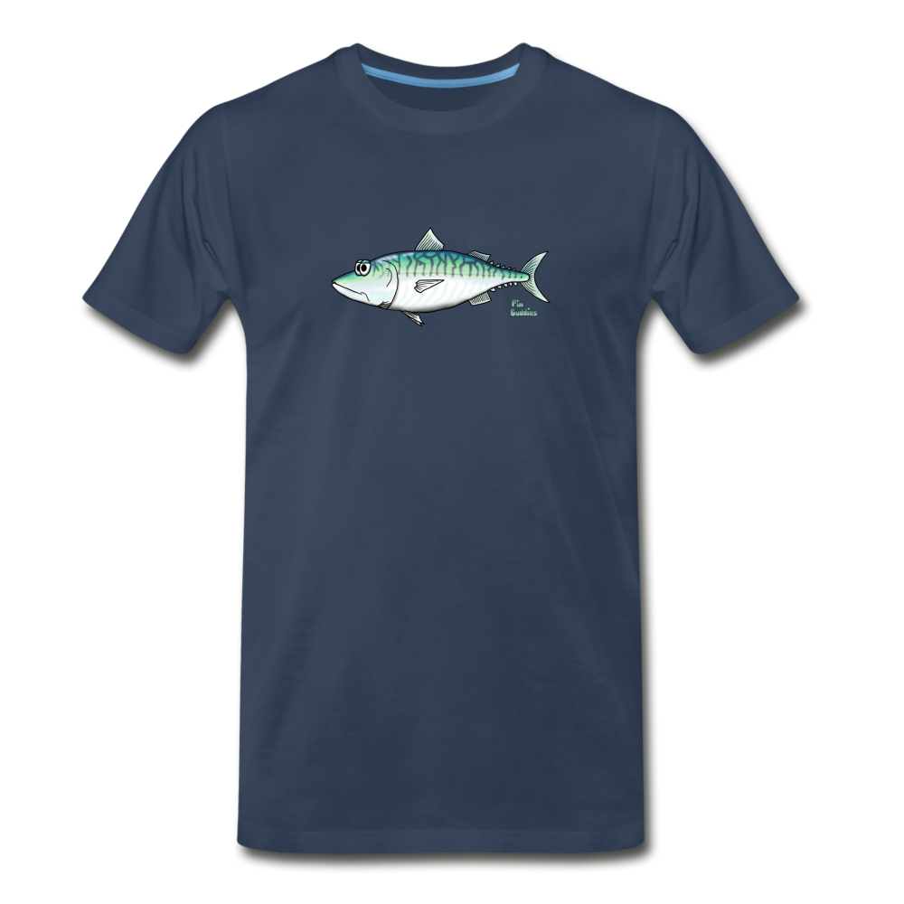 Makrele - Männer Premium Bio T-Shirt - Navy