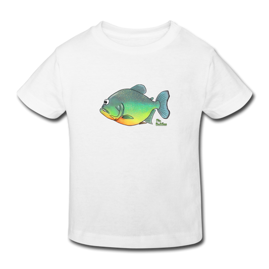 Piranha - Kinder Bio-T-Shirt - Weiß