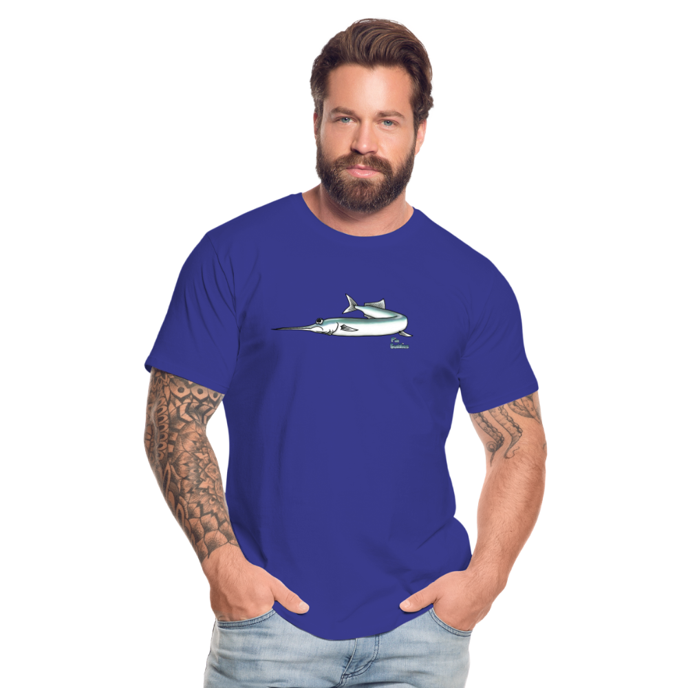 Hornhecht - Männer Premium Bio T-Shirt - Königsblau